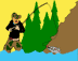 fast water fishing