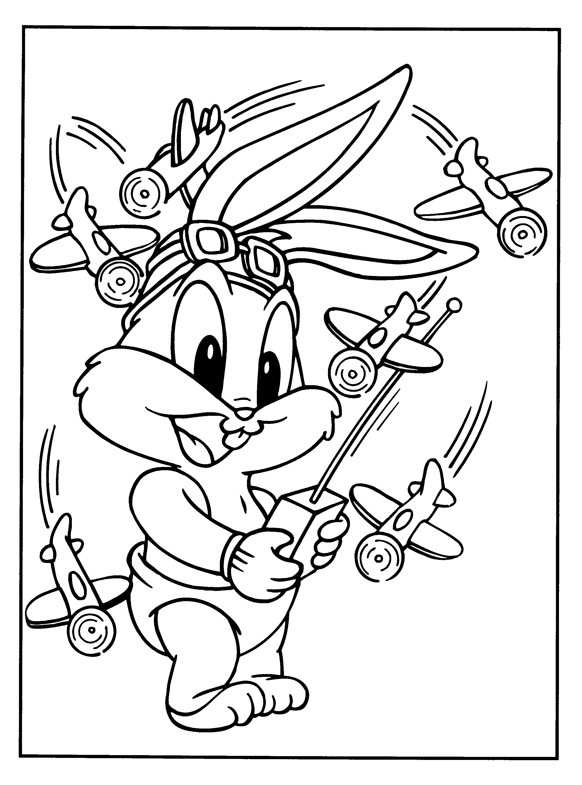 Coloring Pages Looney Tunes: Animated Images, Gifs, Pictures