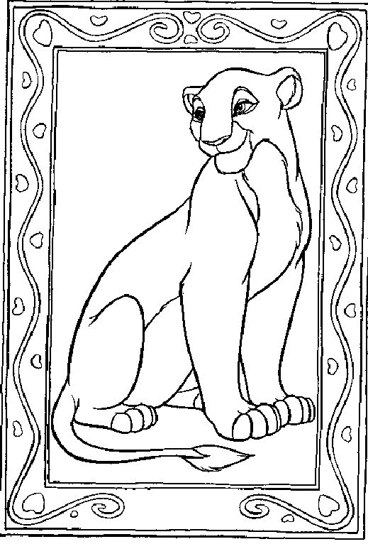 coloring pages the lion king animated images gifs
