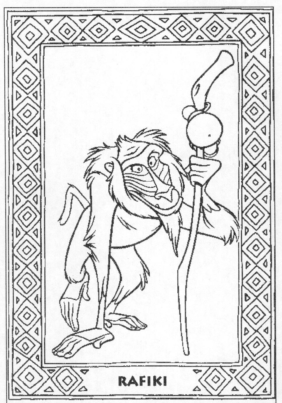 Coloring Pages The Lion King: Animated Images, Gifs, Pictures