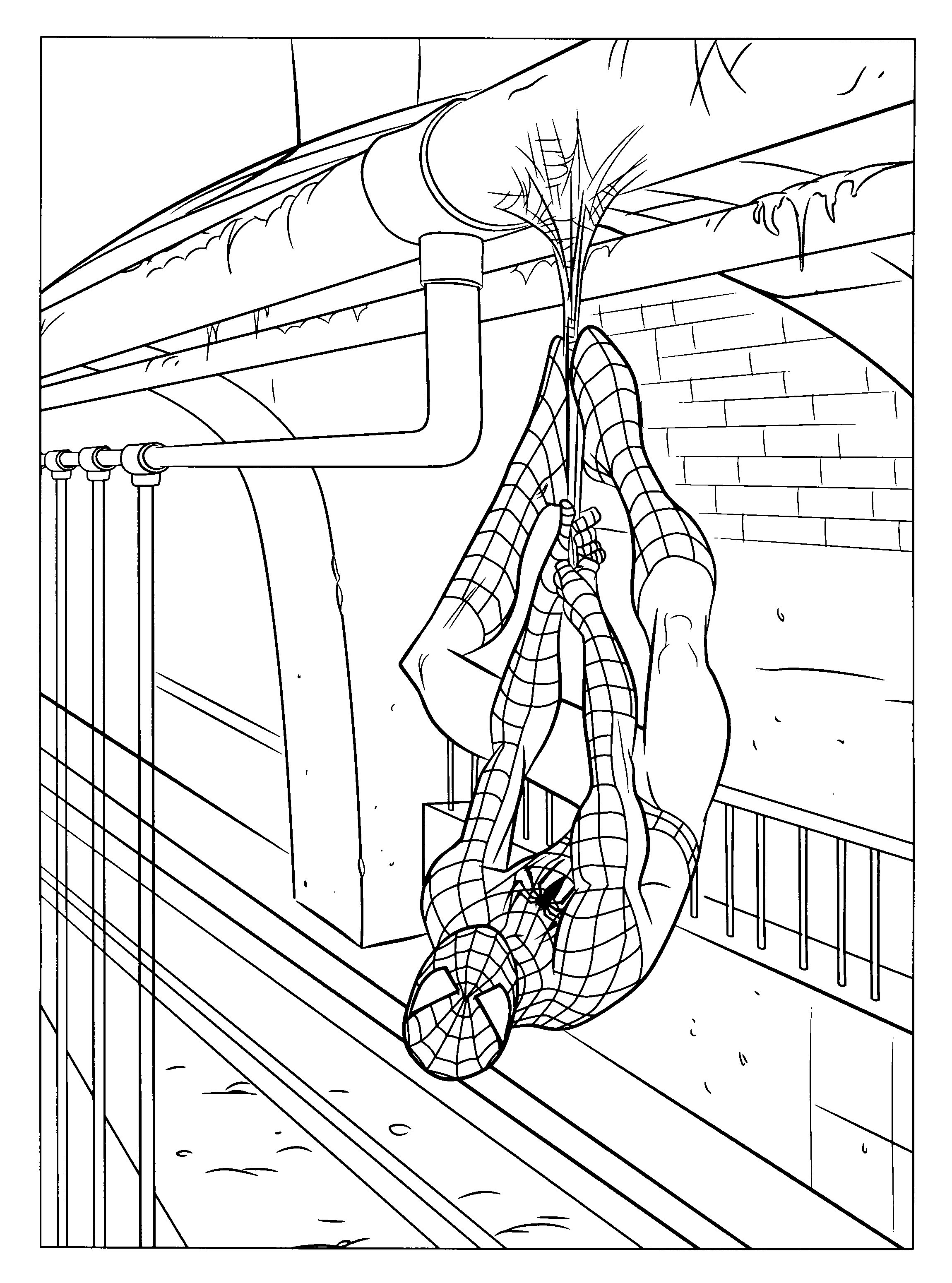 Coloring Pages Spider-Man