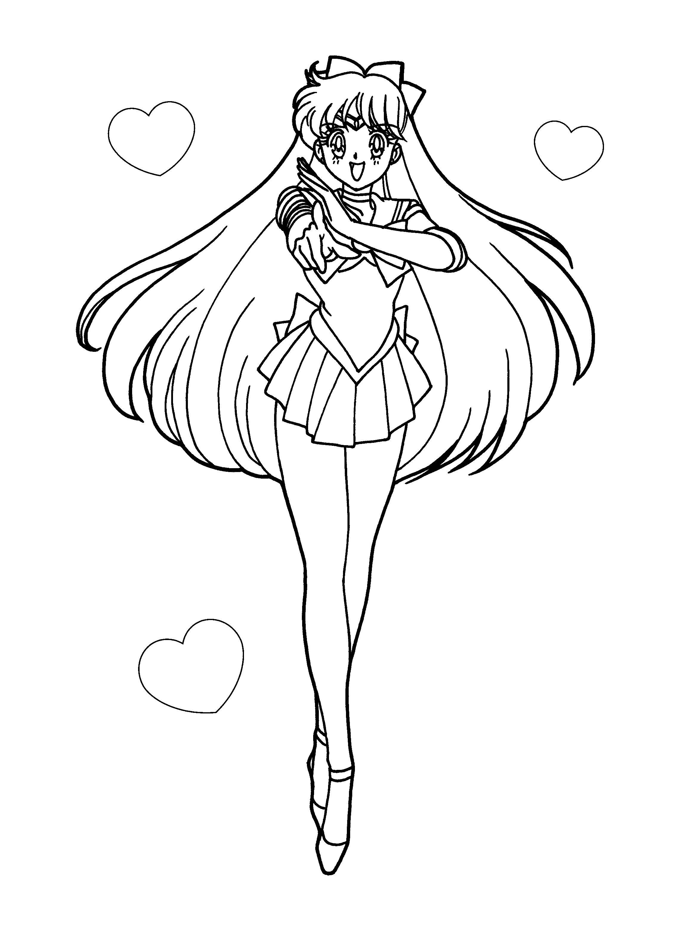 Coloring Pages Sailor Moon Animated Images, Gifs, Pictures