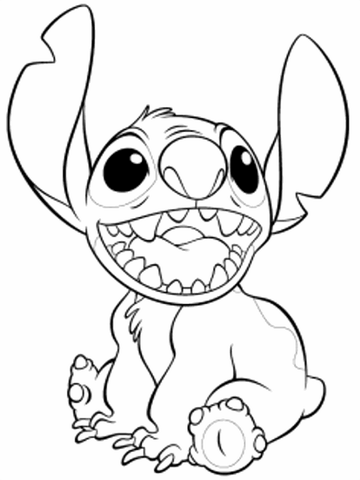 stitch-coloring2.gif (907×1159) Stitch coloring pages, Stitch