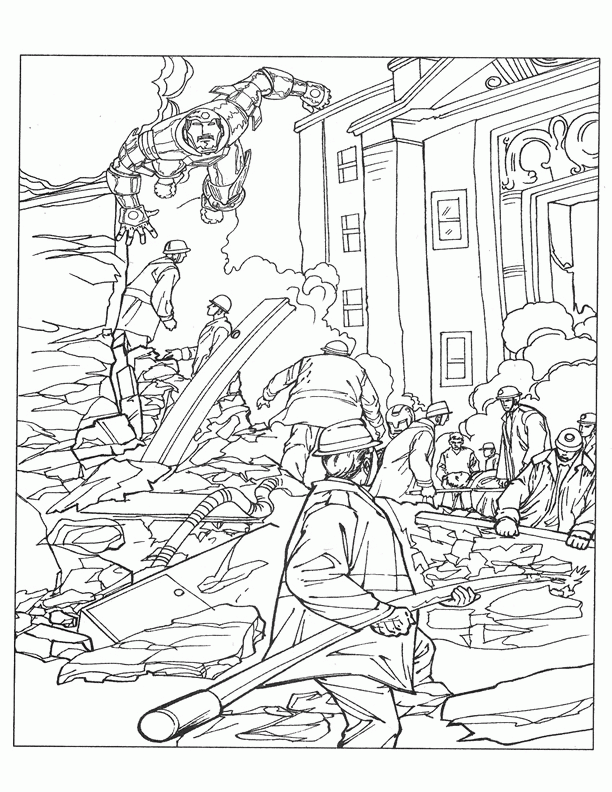Coloring Pages Iron Man Animated Gifs