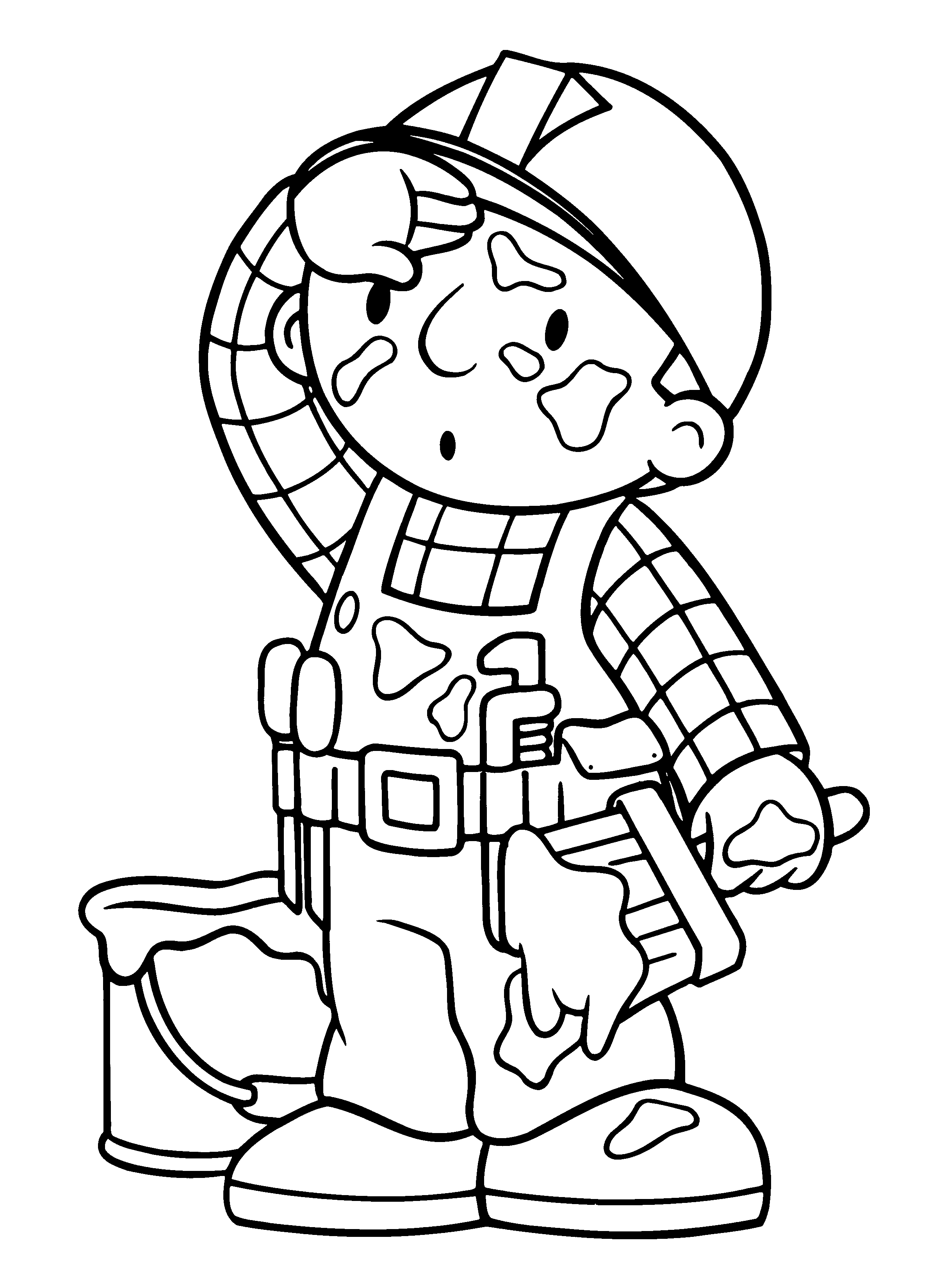 Bob Spud Travis And Farmer Pickles To Color Coloring Pages - Image Lessons