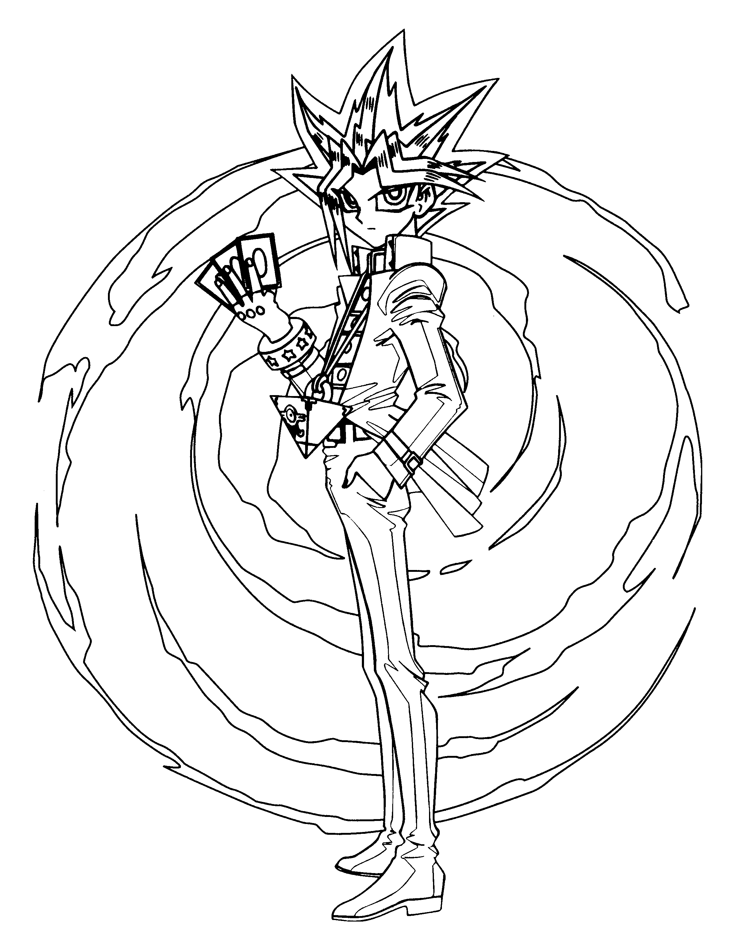 Yu Gi Oh Winged Dragon Of Ra Coloring Pages Sketch Coloring Page 