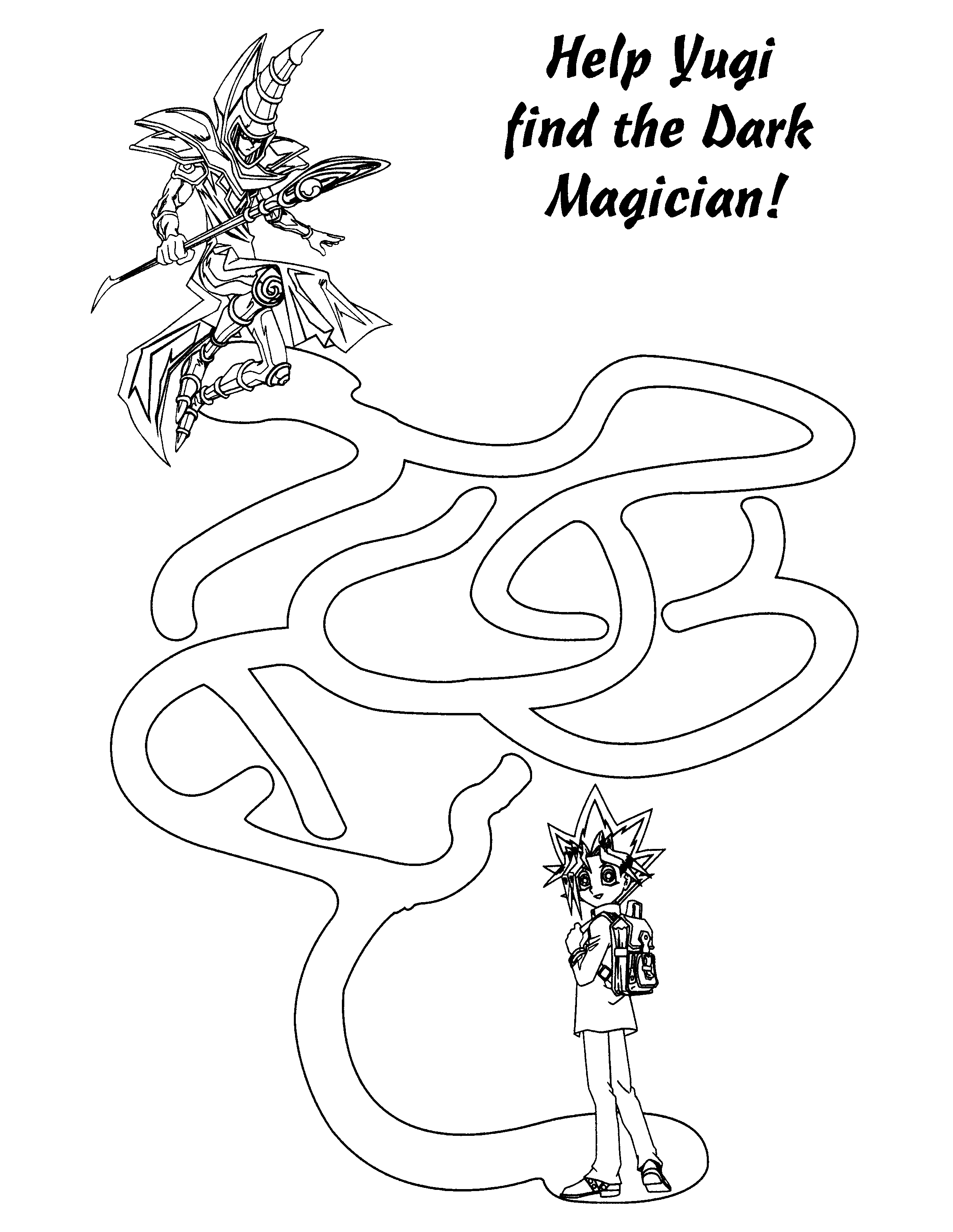 Coloring Pages Yu-Gi-Oh: Animated Images, Gifs, Pictures & Animations