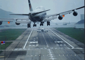 airplane flying animated gif